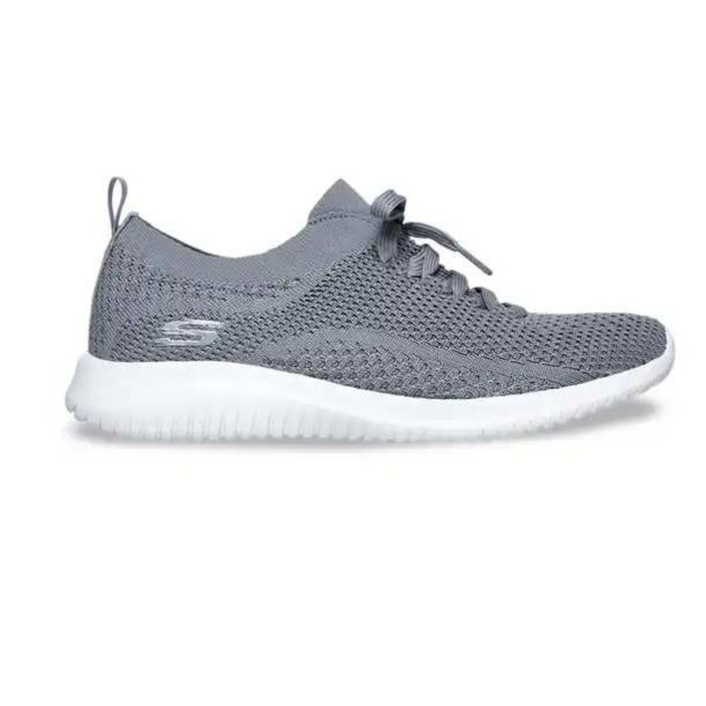NWOT Skechers Women's Ultra Flex Statements Slip-On Sneakers Slate Grey Sz 10
